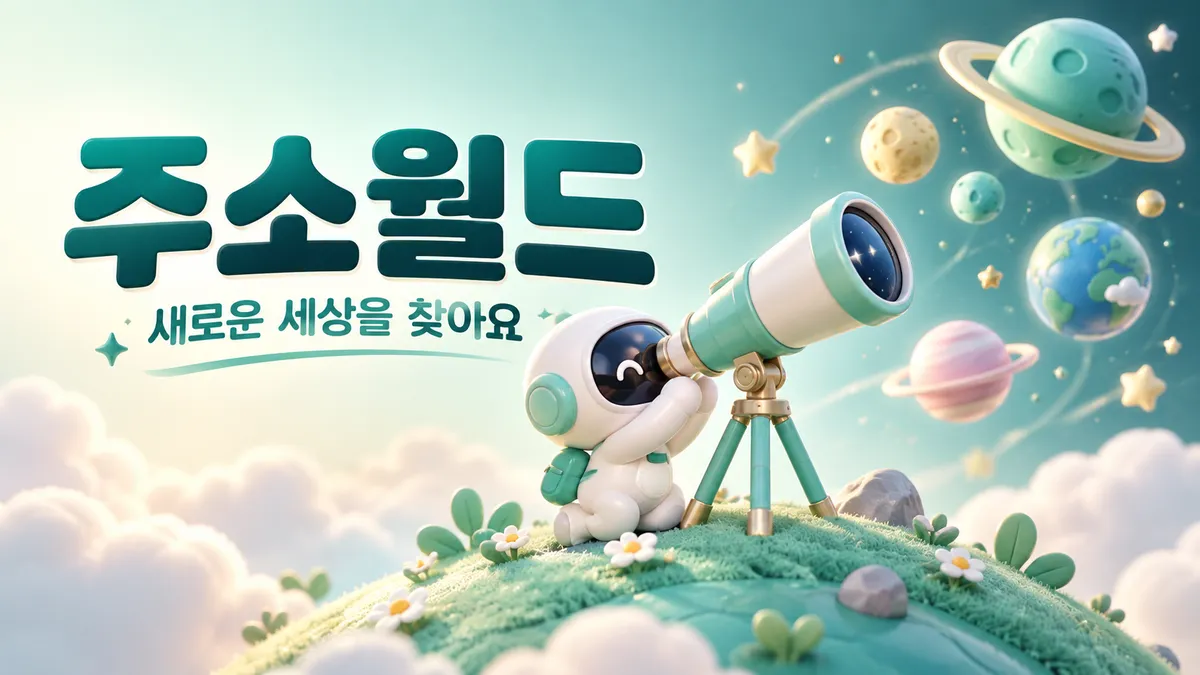 새로운 사이트를 찾는 주소모음